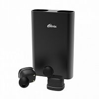 Наушники беспроводные Ritmix RH-810BTH PB TWS черные