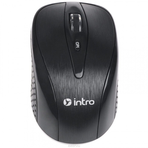 Мышь беспроводная Intro MW109 Wireless черная USB Мышь беспроводная Intro MW109 Wireless черная USB