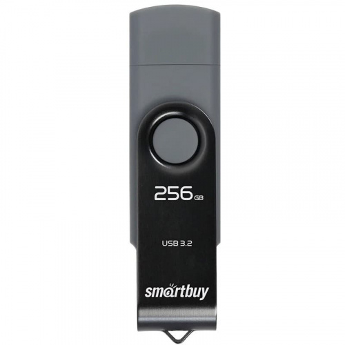 Флеш-накопитель Smartbuy Twist Dual USB 3.0/3.1 Type-C/Type-A 256Gb Флеш-накопитель Smartbuy Twist Dual USB 3.0/3.1 Type-C/Type-A 256Gb