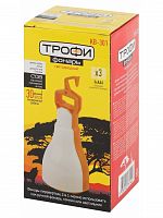 Фонарь Трофи KB-301 кемпинговый 2 в 1 СОВ, 3хААА, крюк, магнит