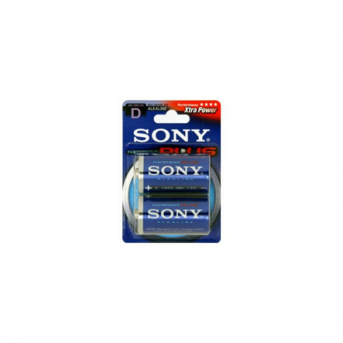 Батарейка Sony алкалиновая LR20 Stamina Plus (D) Батарейка Sony алкалиновая LR20 Stamina Plus (D)