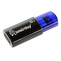 Флеш-накопитель Smartbuy Click черно-синяя 32Gb