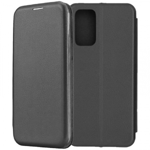 Чехол-книжка для Xiaomi Poco M3 Fashion Case черный фото 2