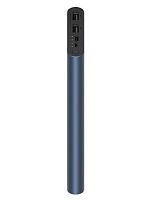 Внешний аккумулятор повербанк XIAOMI Mi Power Bank 3 10000mAh 18W с функцией быстрой зарядки темно-синий RU