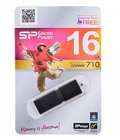 Флеш-накопитель Silicon LuxMini 710 Black 16Gb