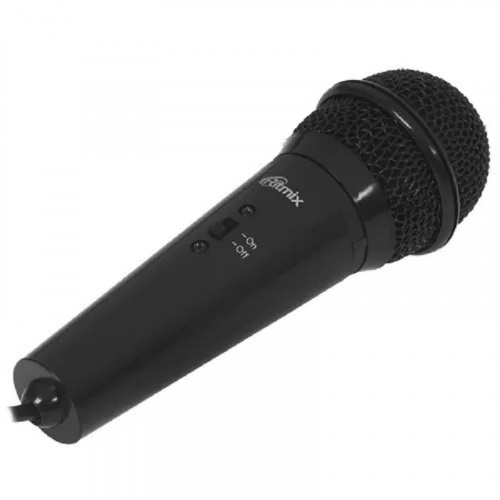 Микрофон настольный проводной Ritmix RDM-120 черный фото 5 Микрофон настольный проводной Ritmix RDM-120 черный фото 5