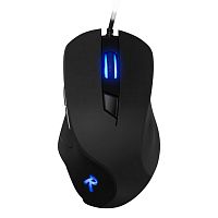 Мышь проводная Smartbuy RUSH черная+коврик 300x213x2mm (SBM-730G-K)