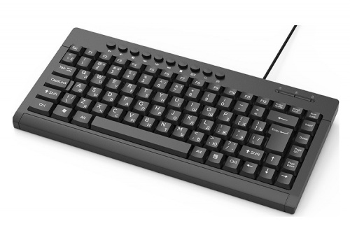 Клавиатура проводная Ritmix RKB-104 черная
