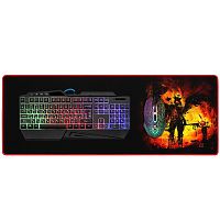 Коврик для мыши игровой DEFENDER Warrior 820x300x3 mm ткань+резина