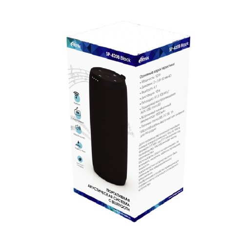 Колонка Ritmix SP-420B черная фото 4 Колонка Ritmix SP-420B черная фото 4
