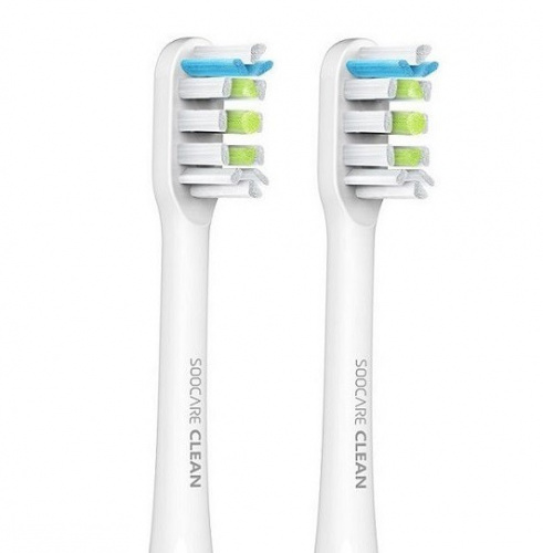 Сменные насадки для зубной щетки ми сяоми ксиоми Soocare Clean V1/X1/X3/X3U/X5 белая 2шт
