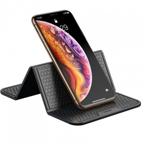Коврик-держатель противоскользящий Baseus Folding Bracket Antiskid Pad SUWNT-01 черный фото 2