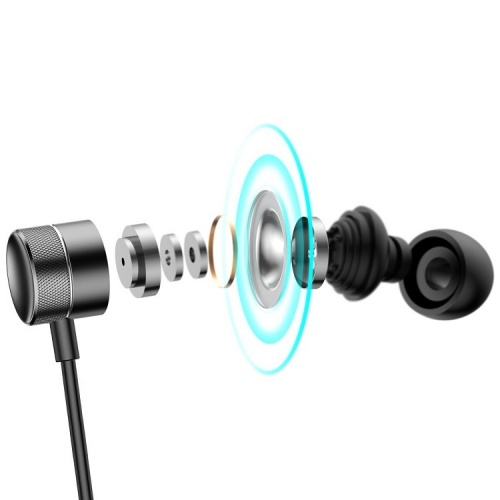 Наушники Baseus Encok Wired Earphone H04 черные фото 4 Наушники Baseus Encok Wired Earphone H04 черные фото 4