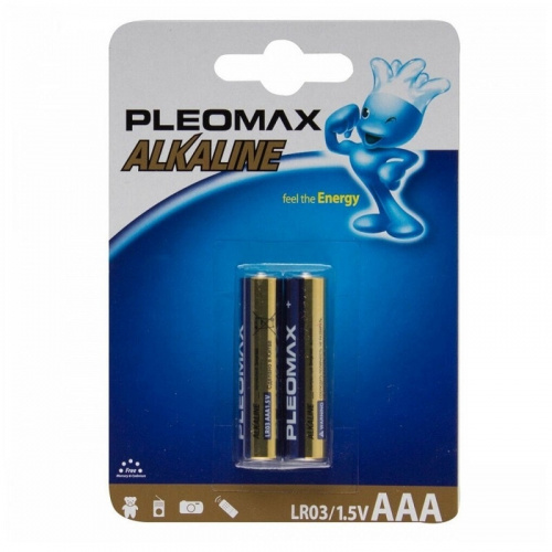 Батарейка Pleomax R03- 8BL фото 2
