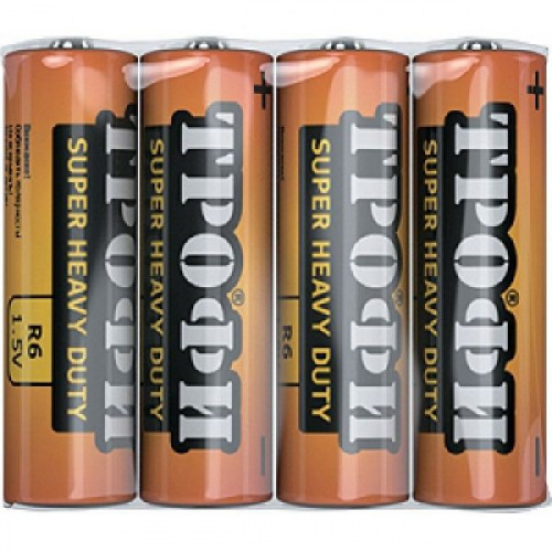 Батарейка Трофи алкалиновая LR6-4BL-ECO Energy Батарейка Трофи алкалиновая LR6-4BL-ECO Energy