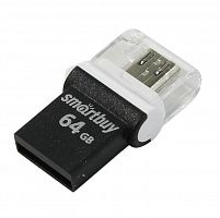 Флеш-накопитель Smartbuy OTG micro POKO series черный 64Gb