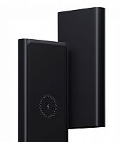 Внешний аккумулятор повербанк Xiaomi Mi Power Bank Youth Edition 10000mAh с беспроводной зарядкой черный