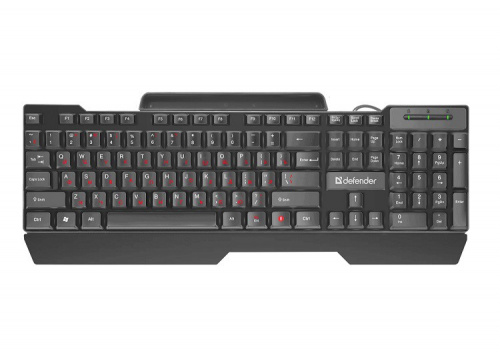 Клавиатура проводная DEFENDER Search HB-790 RU черная