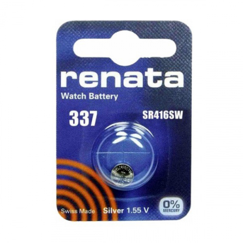 Батарейка Renata R337 SR416 Батарейка Renata R337 SR416